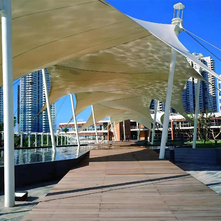 长垣市膜结构景观棚