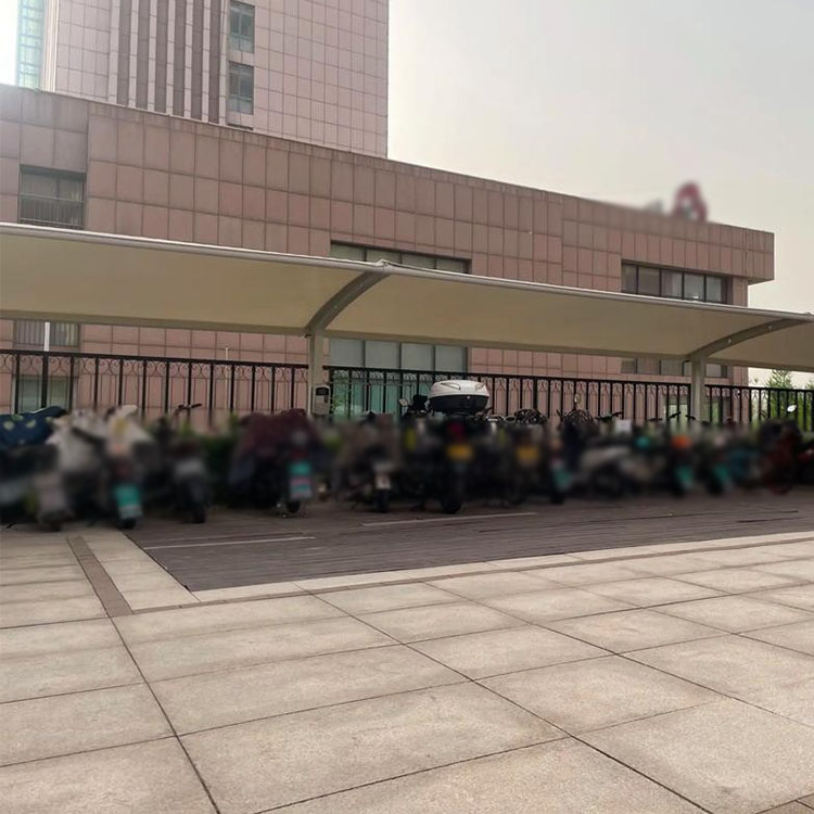 长垣市膜结构电动车棚