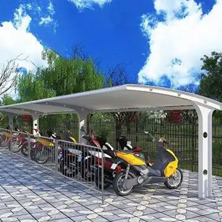 长垣市膜结构电动车棚